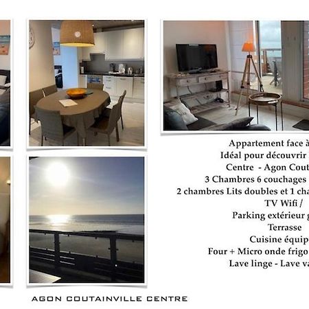 Les Iles Vue Sur Mer Agon-Coutainville Exterior foto